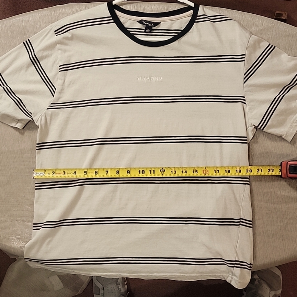 Diamond supply co. short sleeve shirt large mens